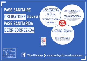 Modalité Pass Sanitaire Hendaye